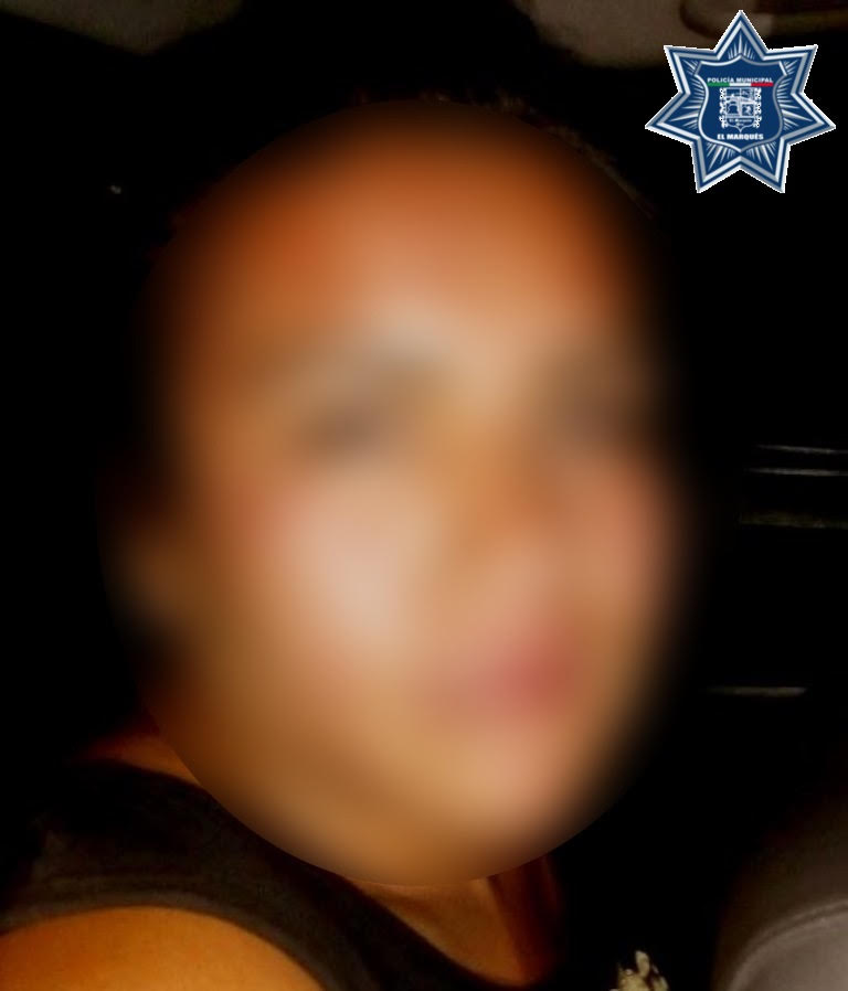 Asegura la Policía Municipal de El Marqués a una pareja que lesionó y despojó de sus pertenencias a una&nbsp;persona