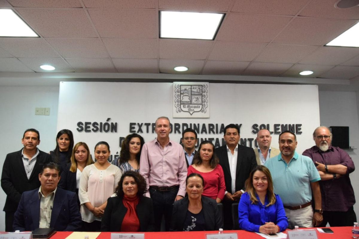 Rinde protesta Zoila Aguilar como alcaldesa interina de El&nbsp;Marqués